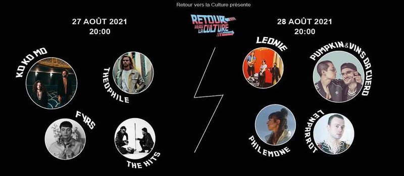 programmation festival retour vers la culture 2021